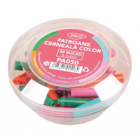 Patron color set 50 cutie plastic daco