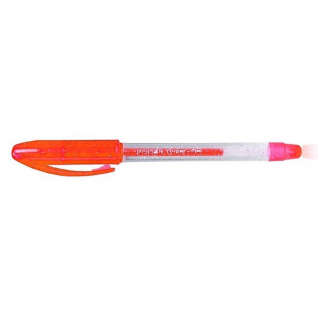 Pix pensan gel glitter portocaliu