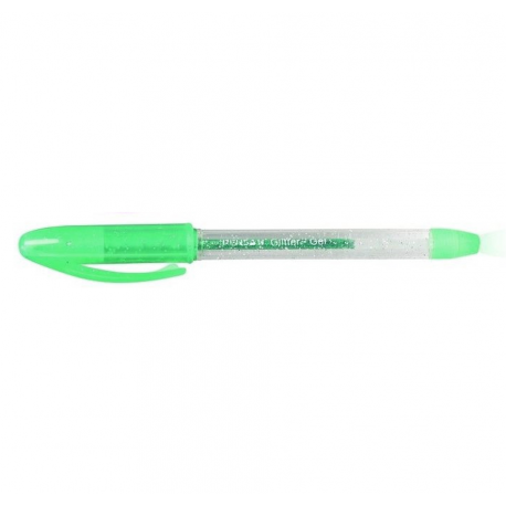 Pix pensan gel glitter verde