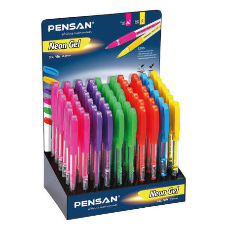 Pix pensan gel neon