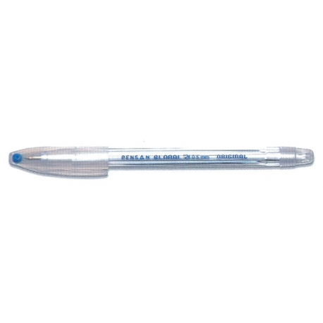 Pix pensan global albastru