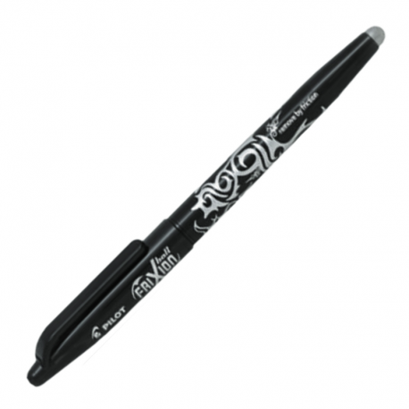 Pix roller 0.7 pilot frixion cu radiera negru