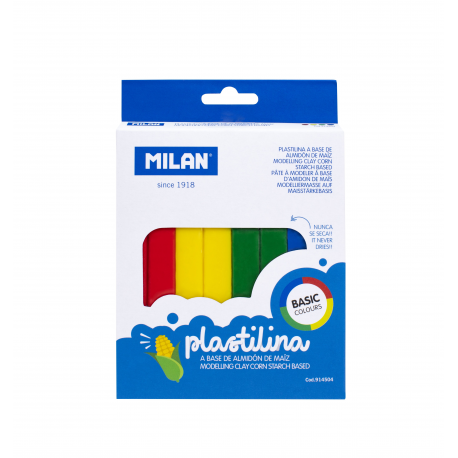 Plastilina 4c 330g milan