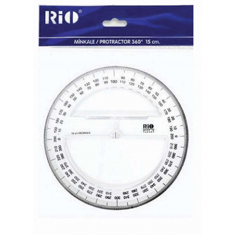 Raportor 15 cm 360gr rio 509