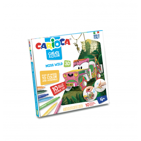 Set 3d + 10 carioci ms.wild carioca