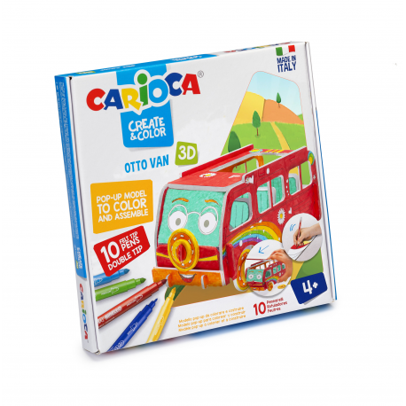 Set 3d + 10 carioci otto van carioca