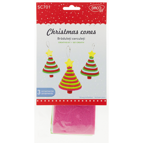 Set creativ - sc701 braduleti cerculeti daco
