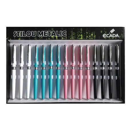 Stilou ecada metalic 93206