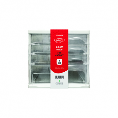 Suport birou 4 sertare daco so400w