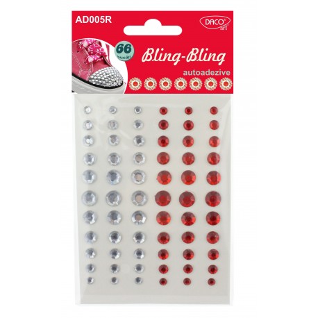 Accesorii craft - ad005r rosu diamante aa bling bling