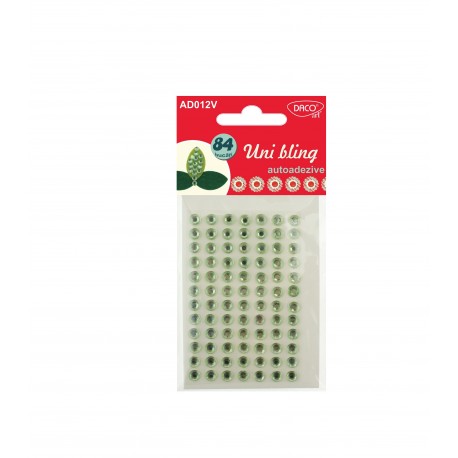 Accesorii craft - ad012 verde diamante aa uni bling