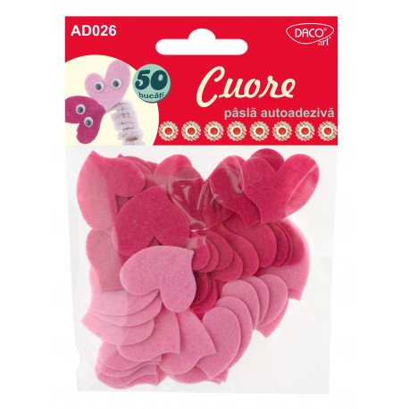 Accesorii craft - ad026 cuore aa pasla