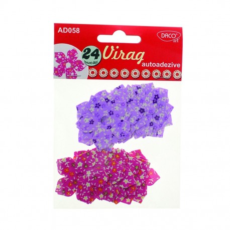 Accesorii craft - ad058 virag autoadeziv textil