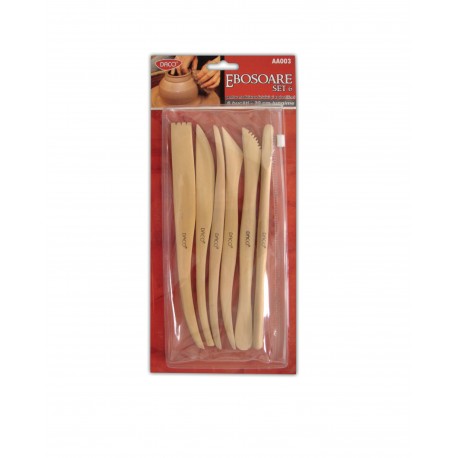 Accesorii modelaj-ebosoare set 6 daco aa003