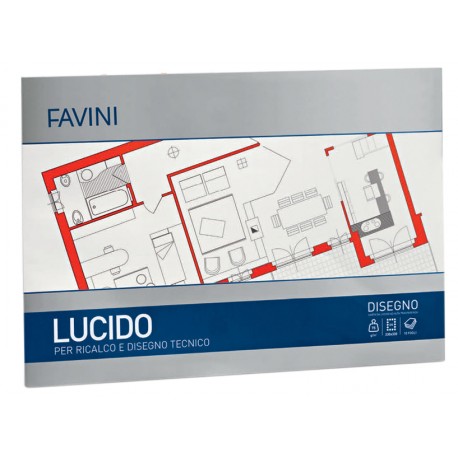 Bloc hartie de calc a4 10 file 75g/mp favini lucido