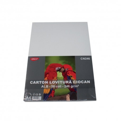 Carton lovitura ciocan a4 246g/mp 50 coli daco-cn246