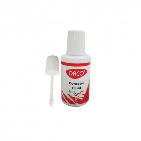 Corector fluid cu burete daco cf002