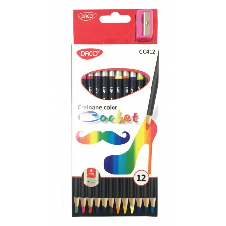 Creion color 12 cochet daco cc412