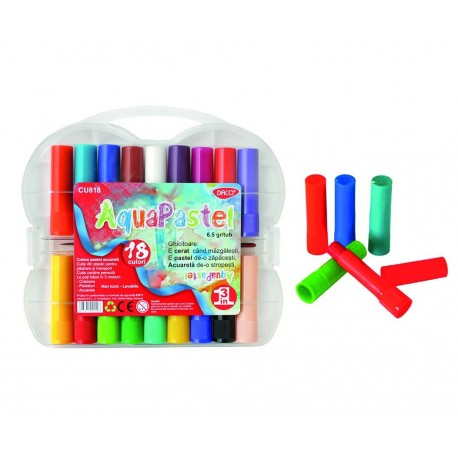 Creion color 18 pastel acuarela aquapastel daco