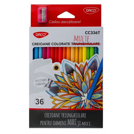 Creion color 36 daco cc336 Daco imagine 2022 depozituldepapetarie.ro