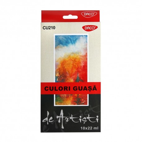 Culori guasa 10c 22ml artist daco cu210