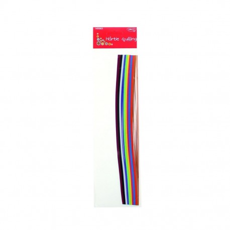 Hartie quilling 30x0.3cm 300/set daco hr903