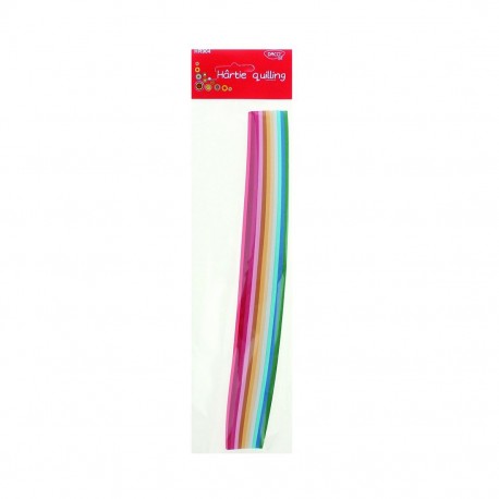 Hartie quilling 30x0.5cm 300/set daco hr904