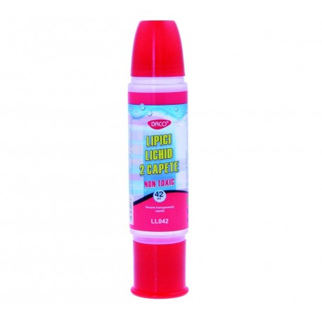 Lipici lichid 42 ml 2 capete daco