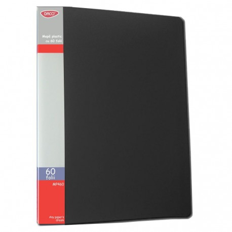 Mapa plastic 60 folii daco mp460n