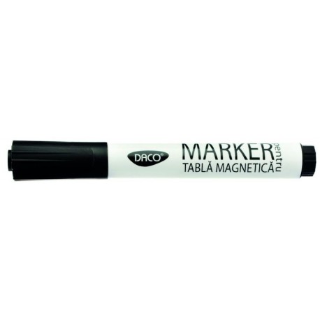 Marker tabla magnetica daco negru mk230