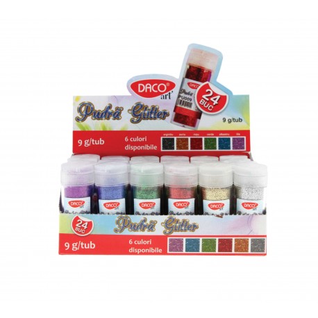 Pudra glitter 9 gr daco pu009