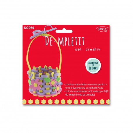 Set creativ – sc060 de-mpletit daco Daco imagine 2022 depozituldepapetarie.ro