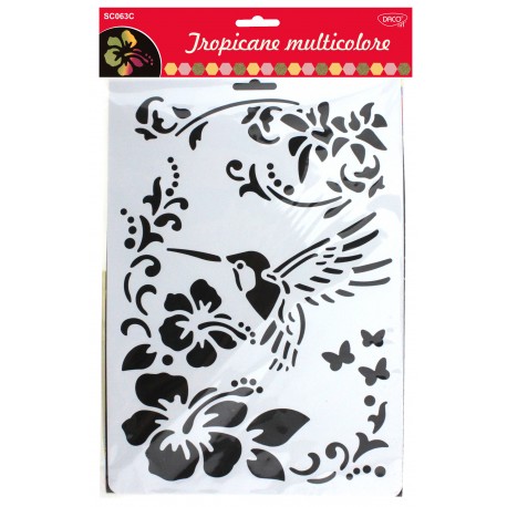 Set creativ - sc063c tropicane multicolore daco