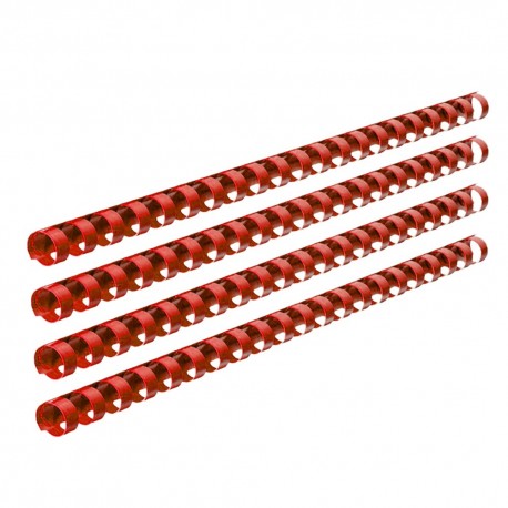 Inele plastic indosariere 16mm set 100 ecada r ECADA imagine 2022 depozituldepapetarie.ro