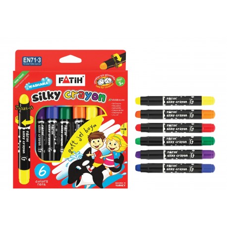 Creion color 6c cu gel fatih Fatih imagine 2022 depozituldepapetarie.ro