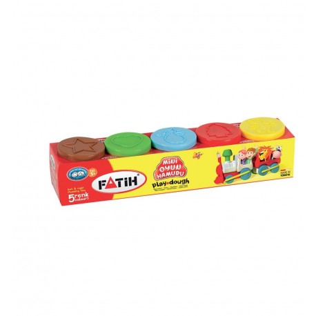 Plastilina usoara modeling dough 5×50 g fatih Fatih imagine 2022 depozituldepapetarie.ro
