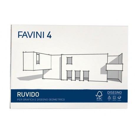 Bloc desen d4 20 file 220g/mp favini 4