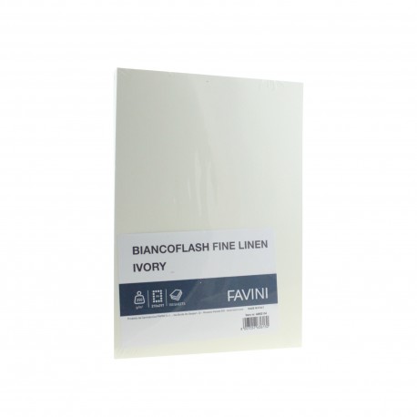 Carton carti vizita a4 250g/mp 100coli ivory texturat Favini imagine 2022 depozituldepapetarie.ro