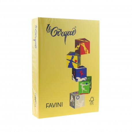 Carton color 160g/mp a4 200 galben inchis favini Favini imagine 2022 depozituldepapetarie.ro
