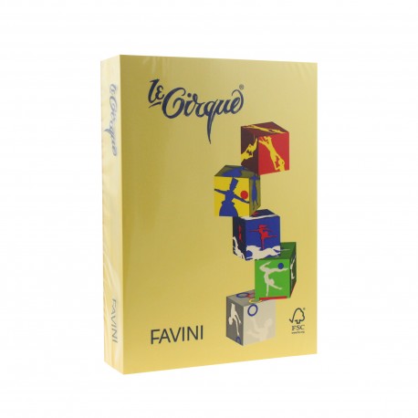 Carton color 160g/mp a4 202 galben mediu favini Favini imagine 2022 depozituldepapetarie.ro