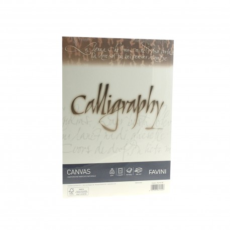 Hartie caligrafica 200g/mp a4 50coli crem favini canvas Favini imagine 2022 depozituldepapetarie.ro