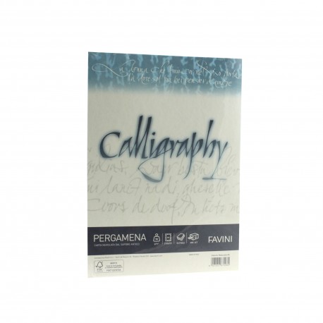 Hartie caligrafica 90g/mp a4 50coli natur favini pergamena Favini imagine 2022 depozituldepapetarie.ro