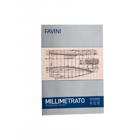 Hartie milimetrica 80g/mp a4 10 coli favini Favini imagine 2022 depozituldepapetarie.ro