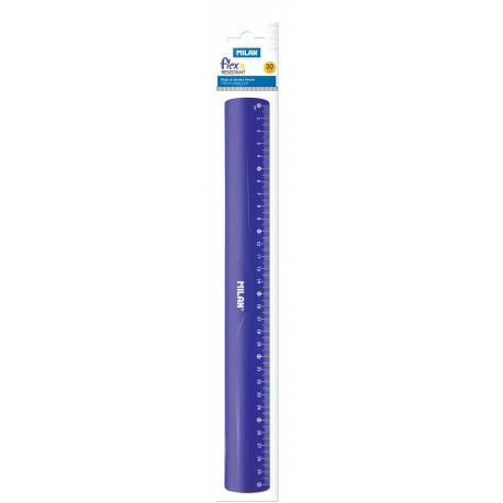 Liniar 30cm flexibil albastru milan