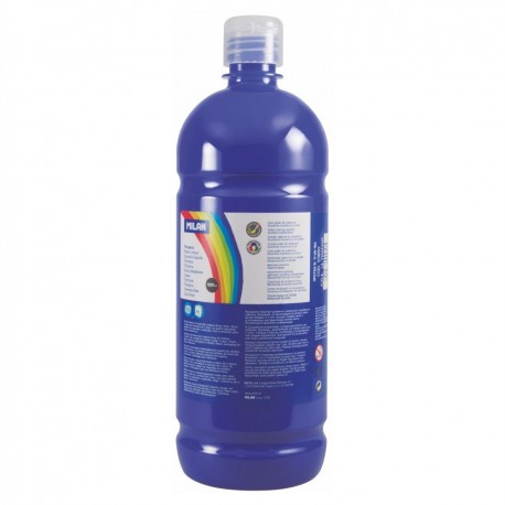 Tempera 1000 ml milan albastru marin