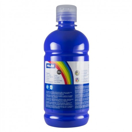 Tempera 500 ml milan albastru marin