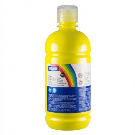 Tempera 500 ml milan galben