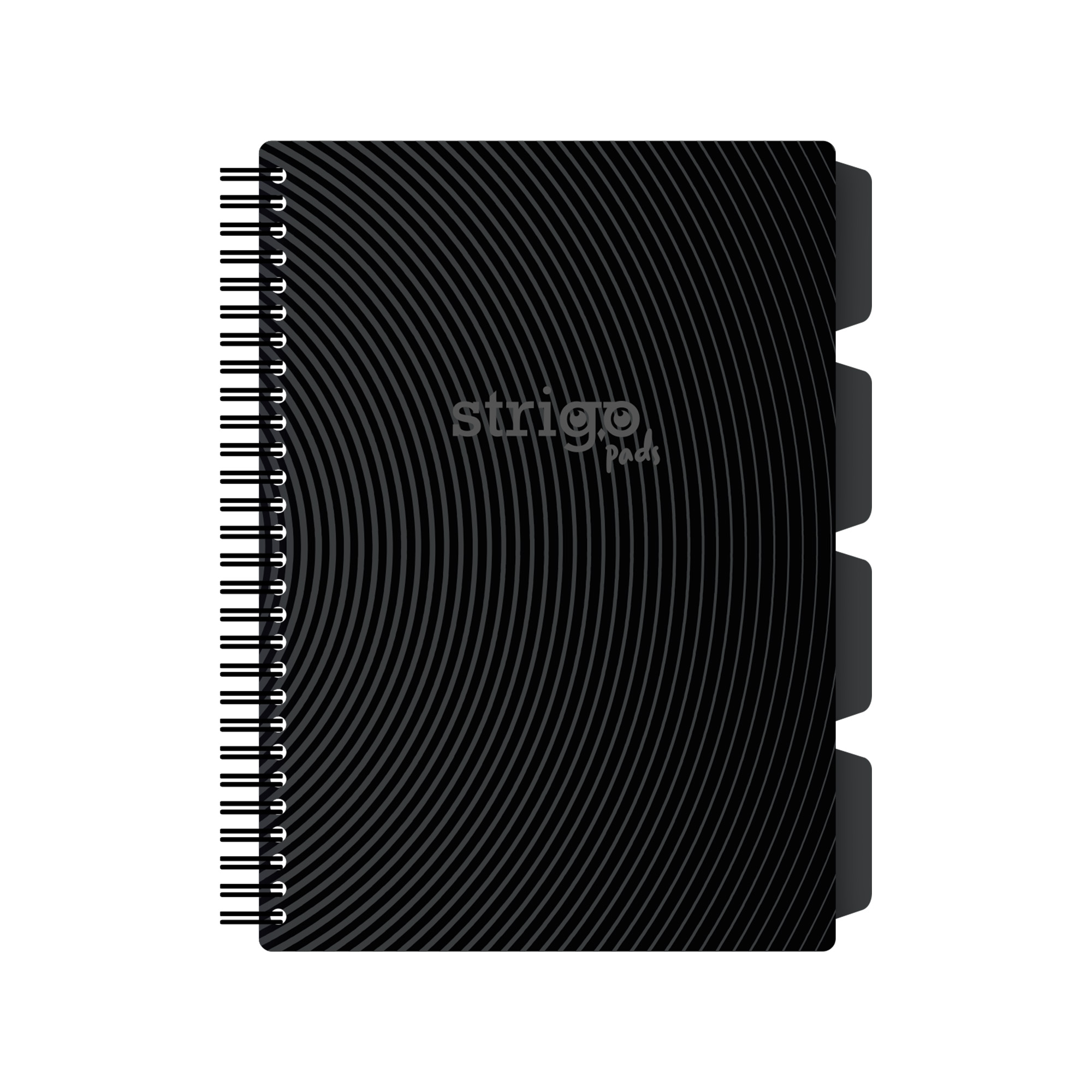 Caiet cu spirala si separatoare  STRIGO PADS Project Book Basic B5  Matematica  PADS058