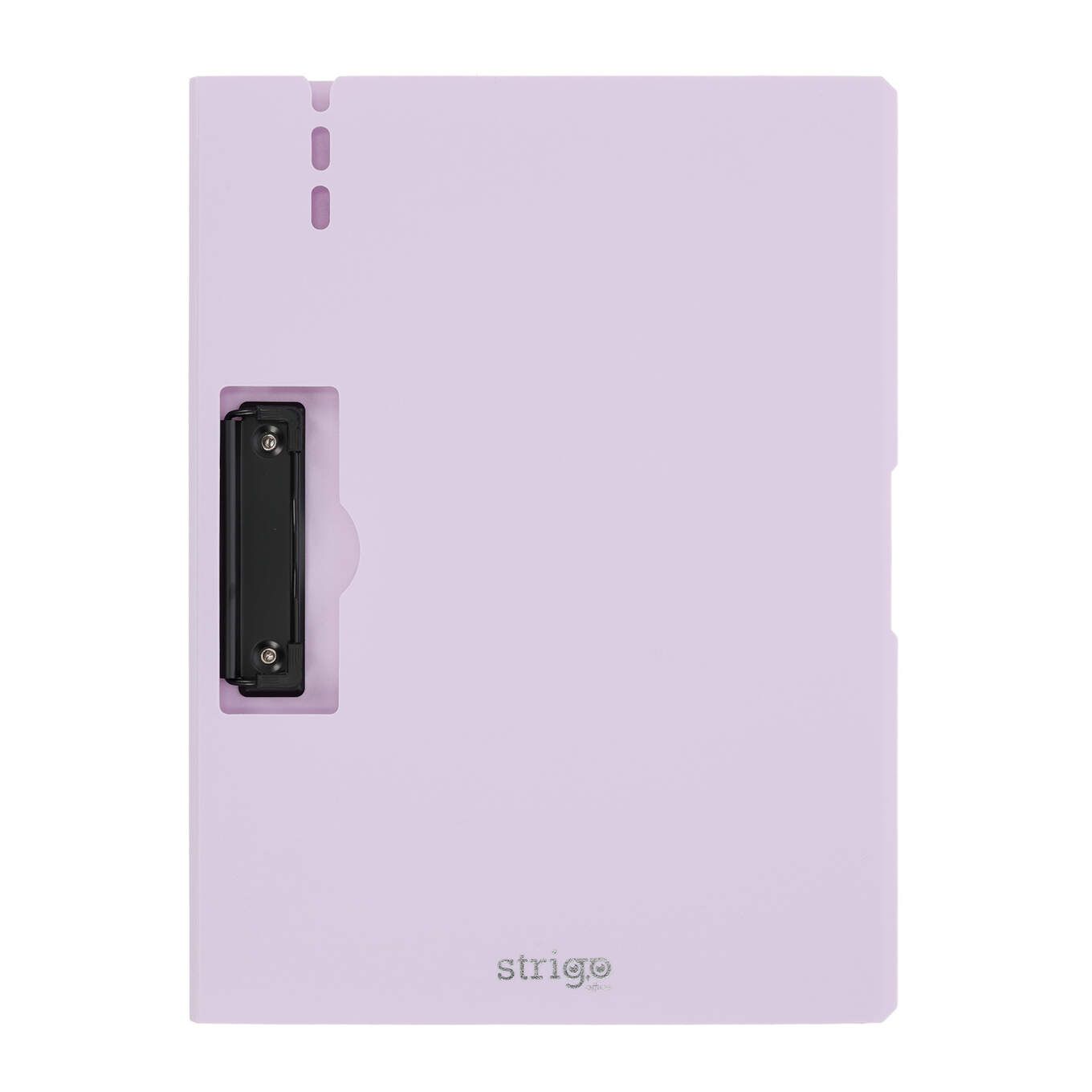 Clipboard Strigo vertical A4 cu clip metalic lateral  suport stilou  mov SF056