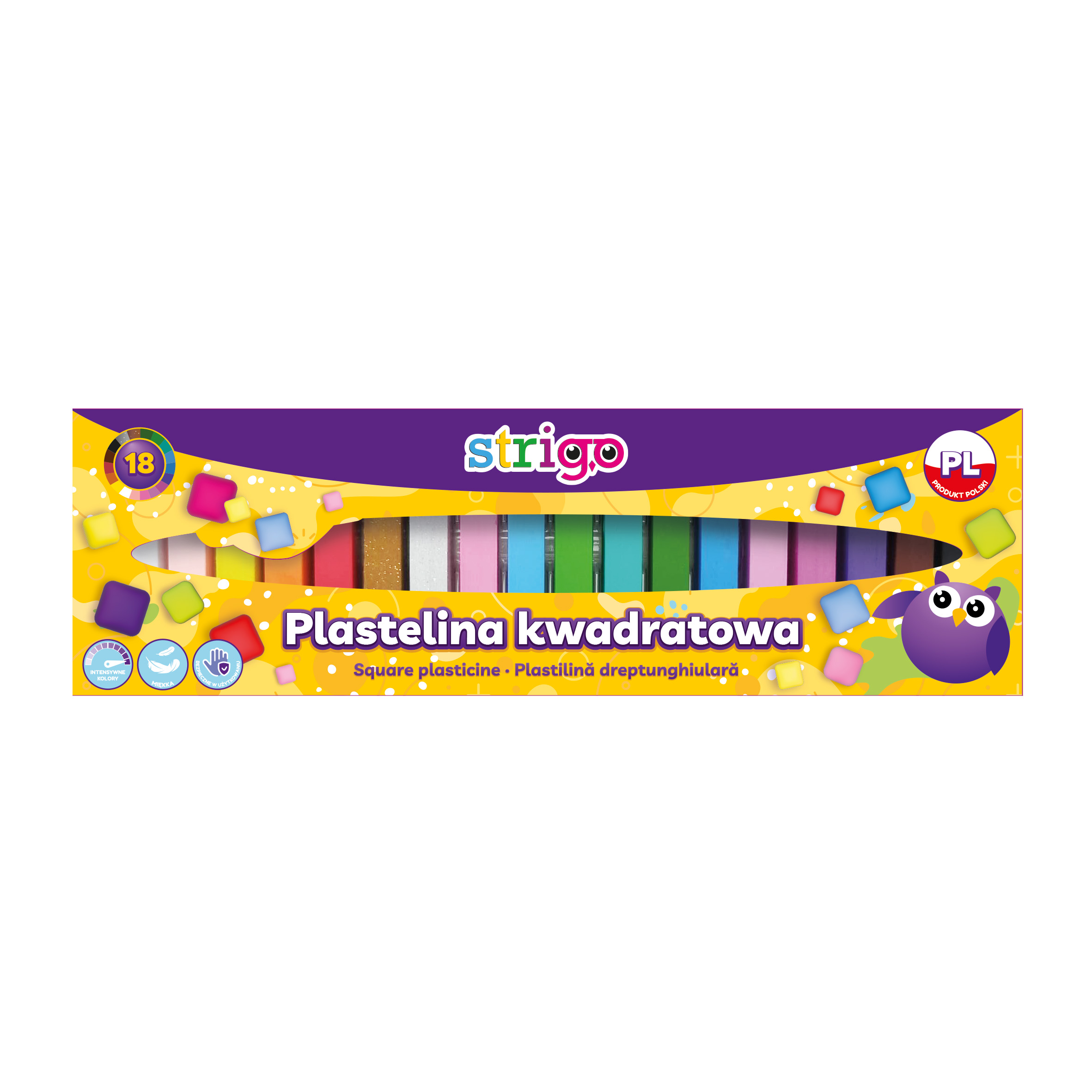 Plastilina Strigo 18 culori SSC334